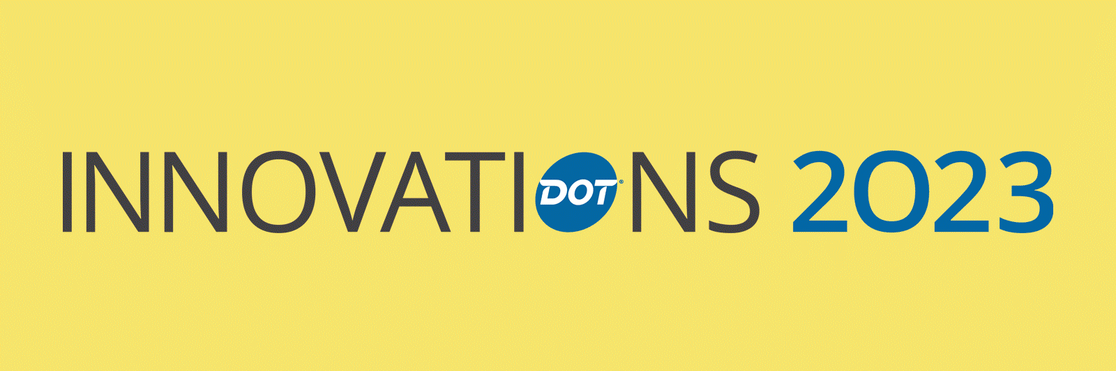 Rotating images of the Innovations logo, food combinations, and images from the trade show.